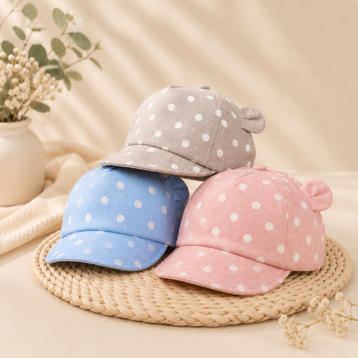 Gorrito Infantil Caracolillos
