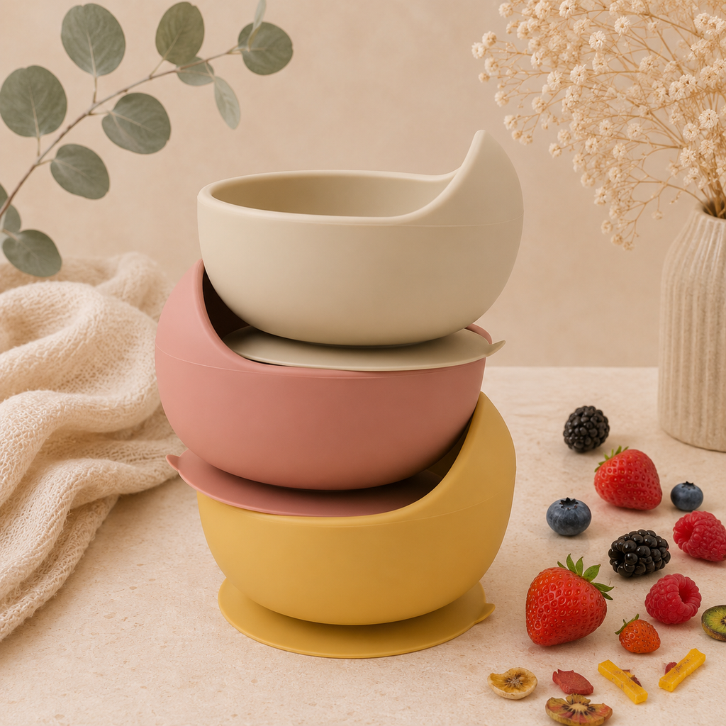 Set de Alimentación de Silicona Caracolillos
